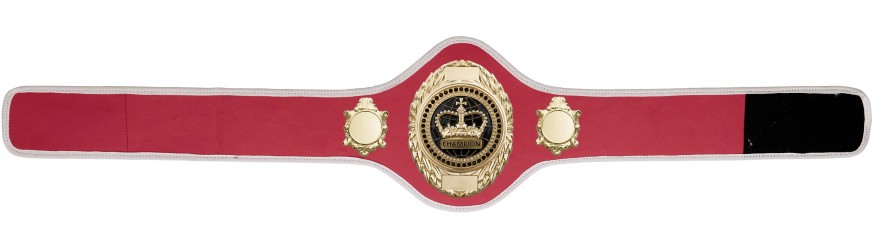 CHAMPIONSHIP BELT PRO286/G/BLKGEM - AVAILABLE IN 10+ COLOURS